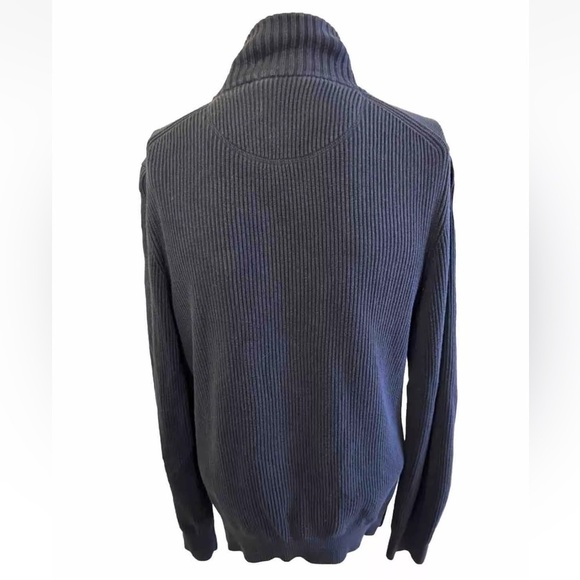 Canterbury of New Zealand M Mens Blue Button up Cardigan Sweater Academia $168 - Picture 5 of 12